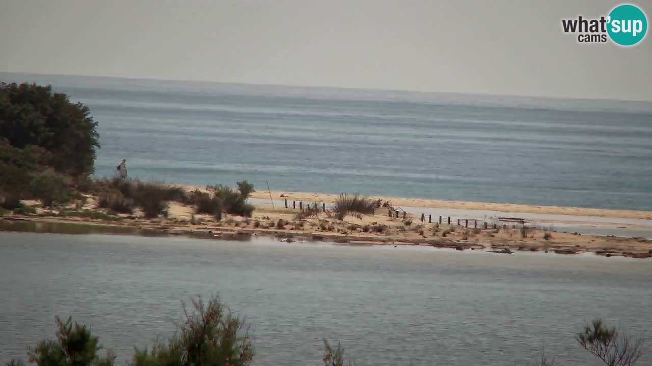 Spletna kamera Chia – Pogled v živo na plažo Su Giudeu