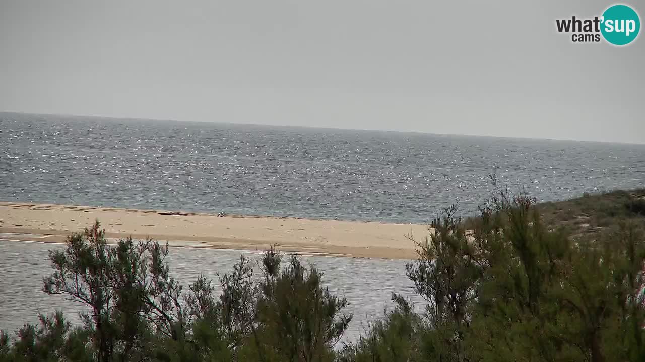 Webcam Chia – Vue en direct de la plage Su Giudeu