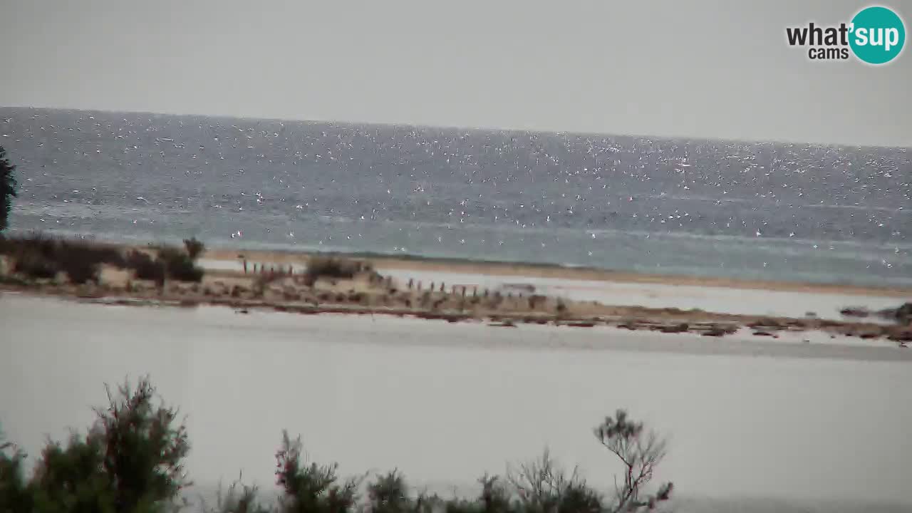 Webcam Chia – Vue en direct de la plage Su Giudeu
