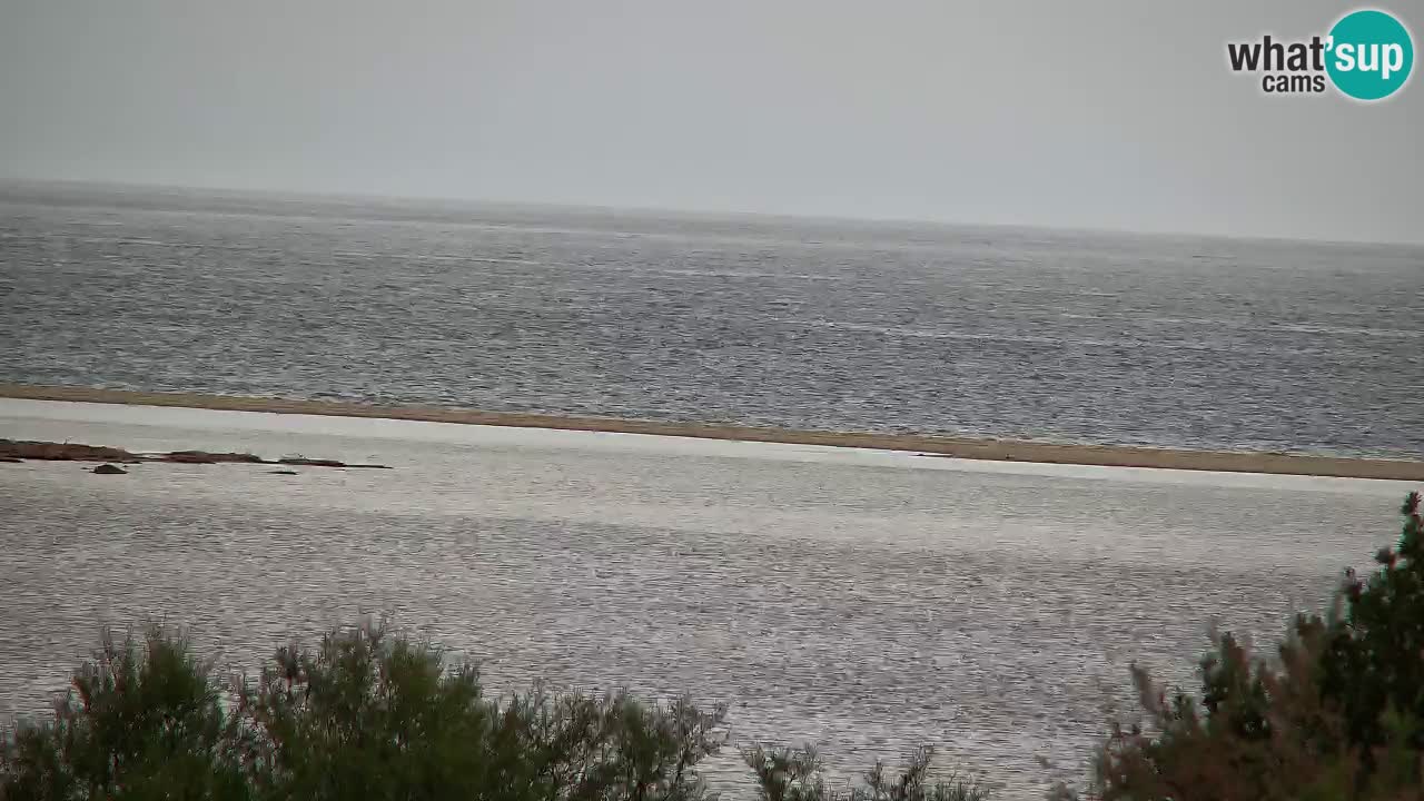 Webcam Chia – Vue en direct de la plage Su Giudeu