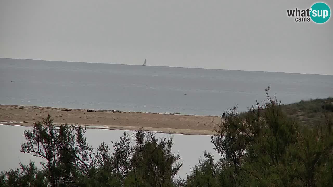 Webcam Chia – Vista en directo de la playa Su Giudeu