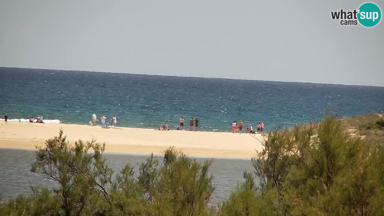 Web kamera Chia – Pogled uživo na plažu Su Giudeu