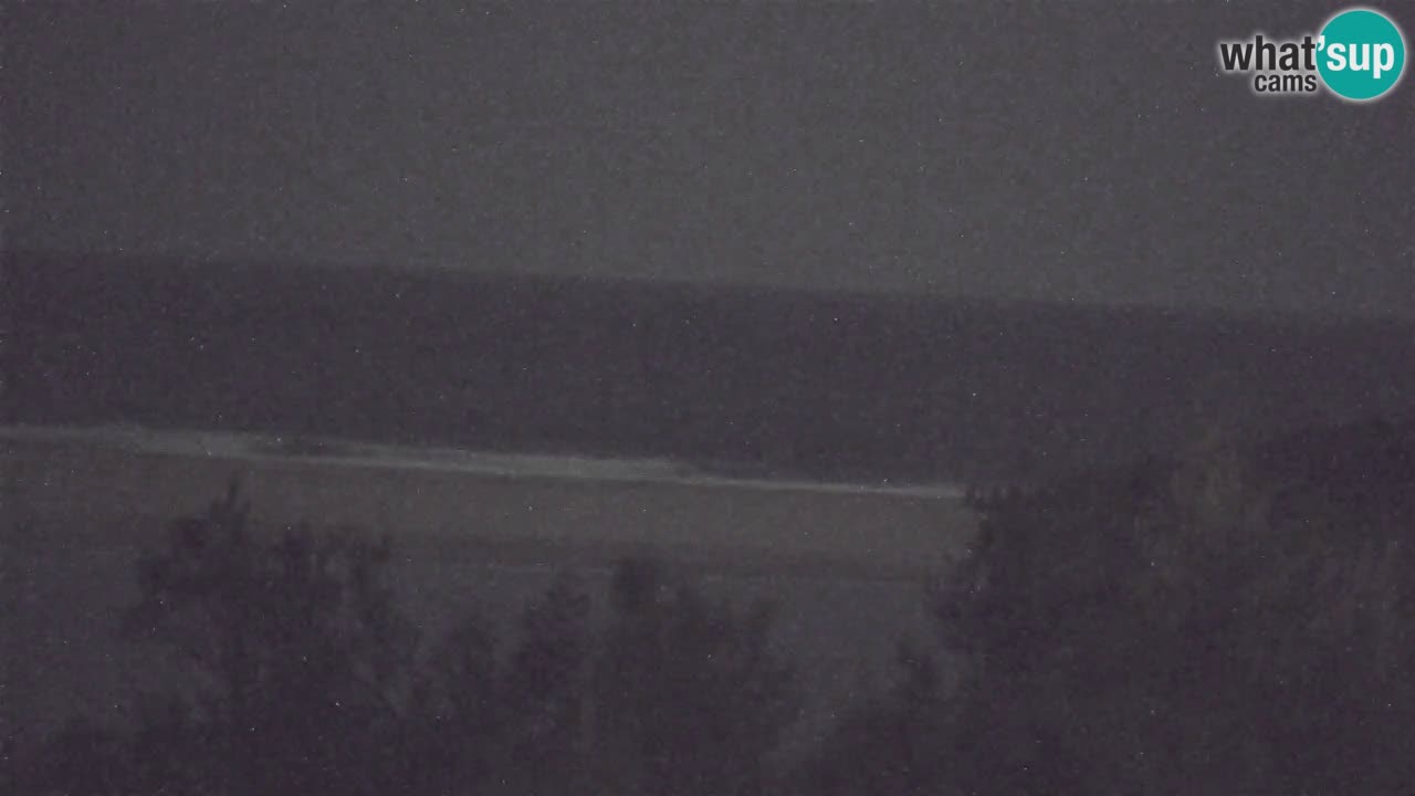 Webcam Chia – Vue en direct de la plage Su Giudeu