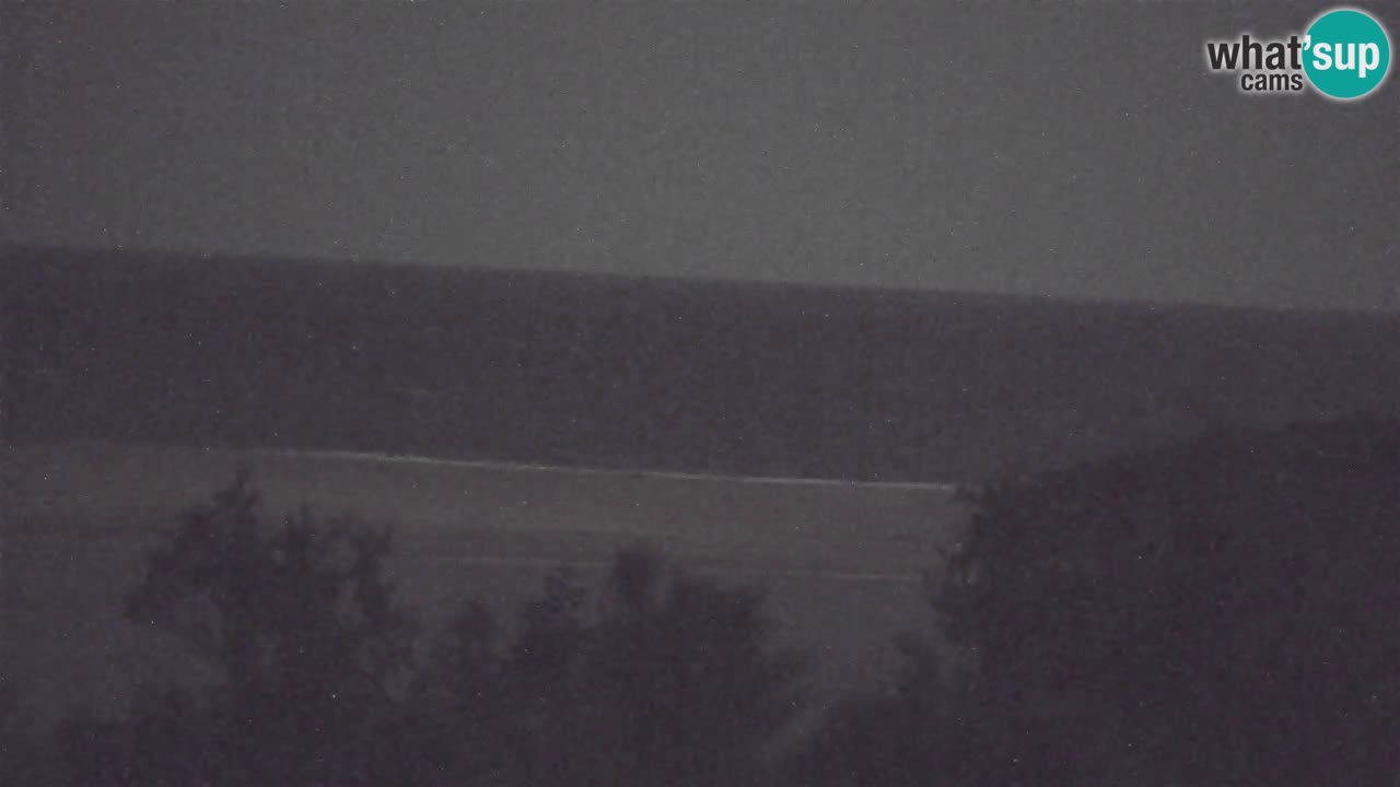 Spletna kamera Chia – Pogled v živo na plažo Su Giudeu