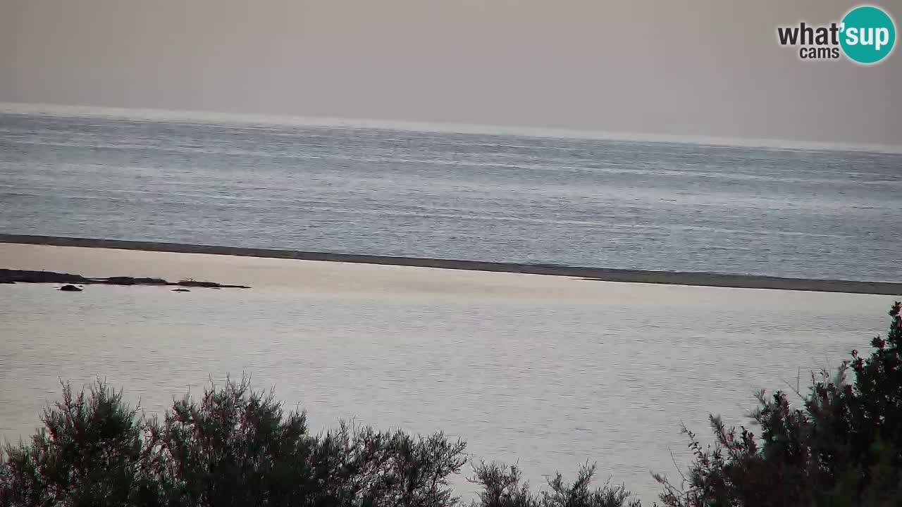 Webcam Chia – Vue en direct de la plage Su Giudeu