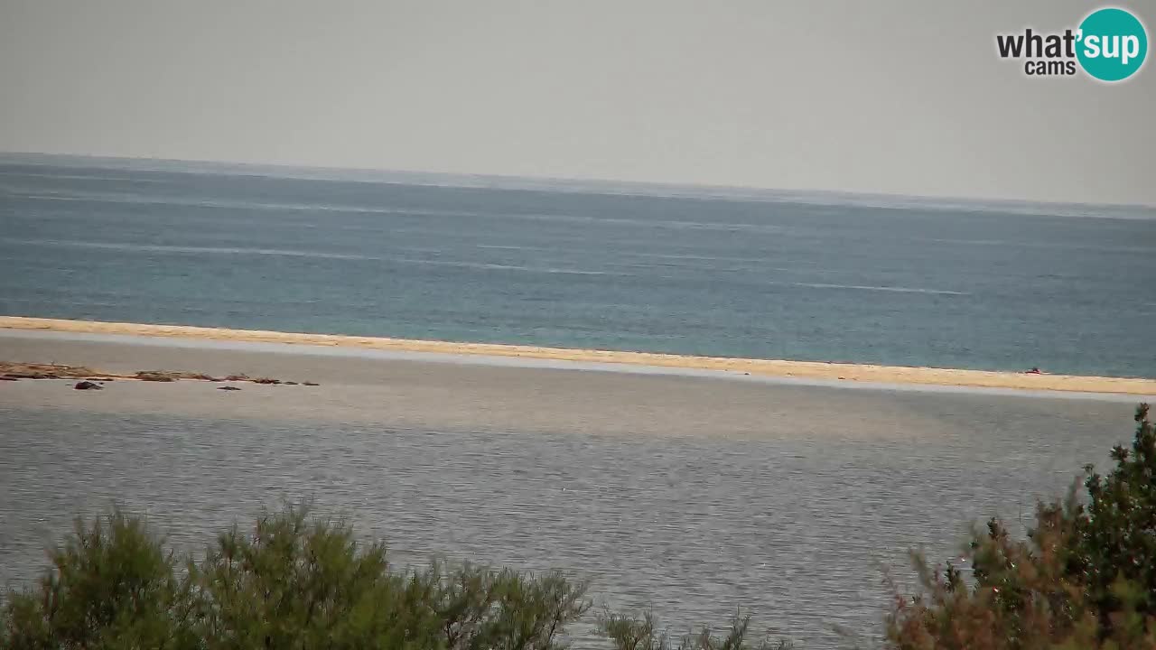 Webcam Chia – Vue en direct de la plage Su Giudeu