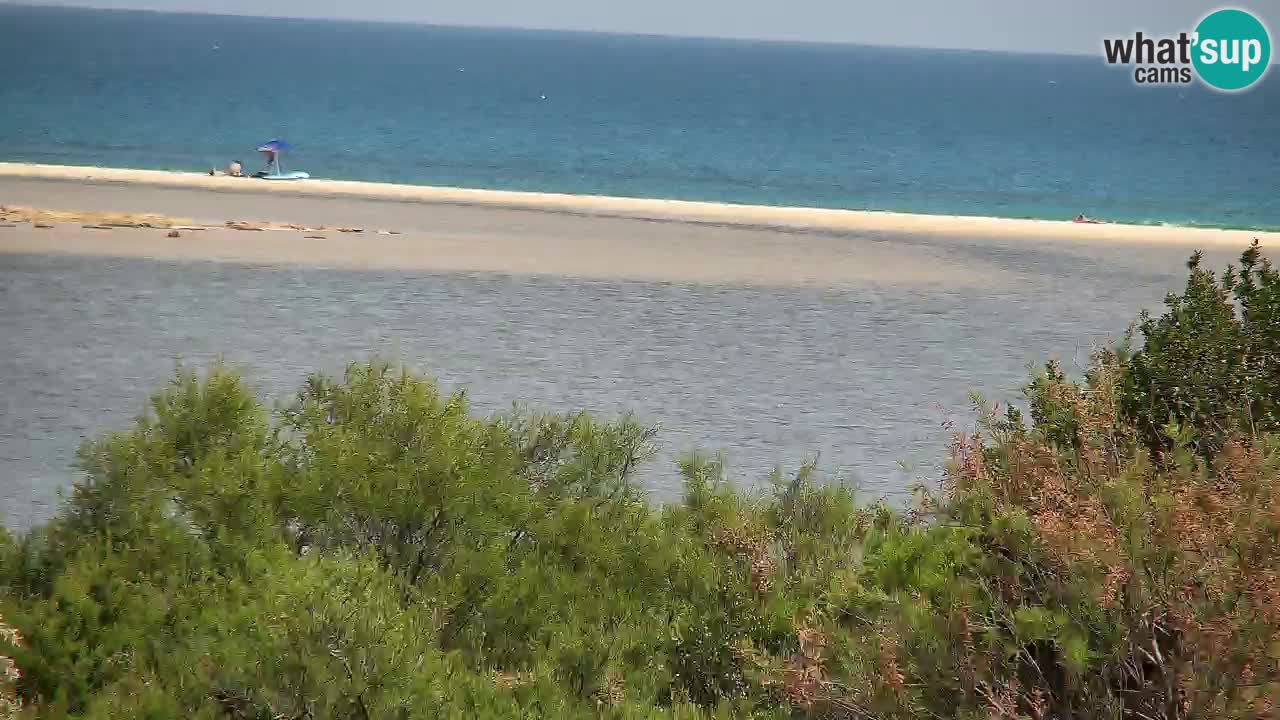 Webcam Chia – Vista en directo de la playa Su Giudeu