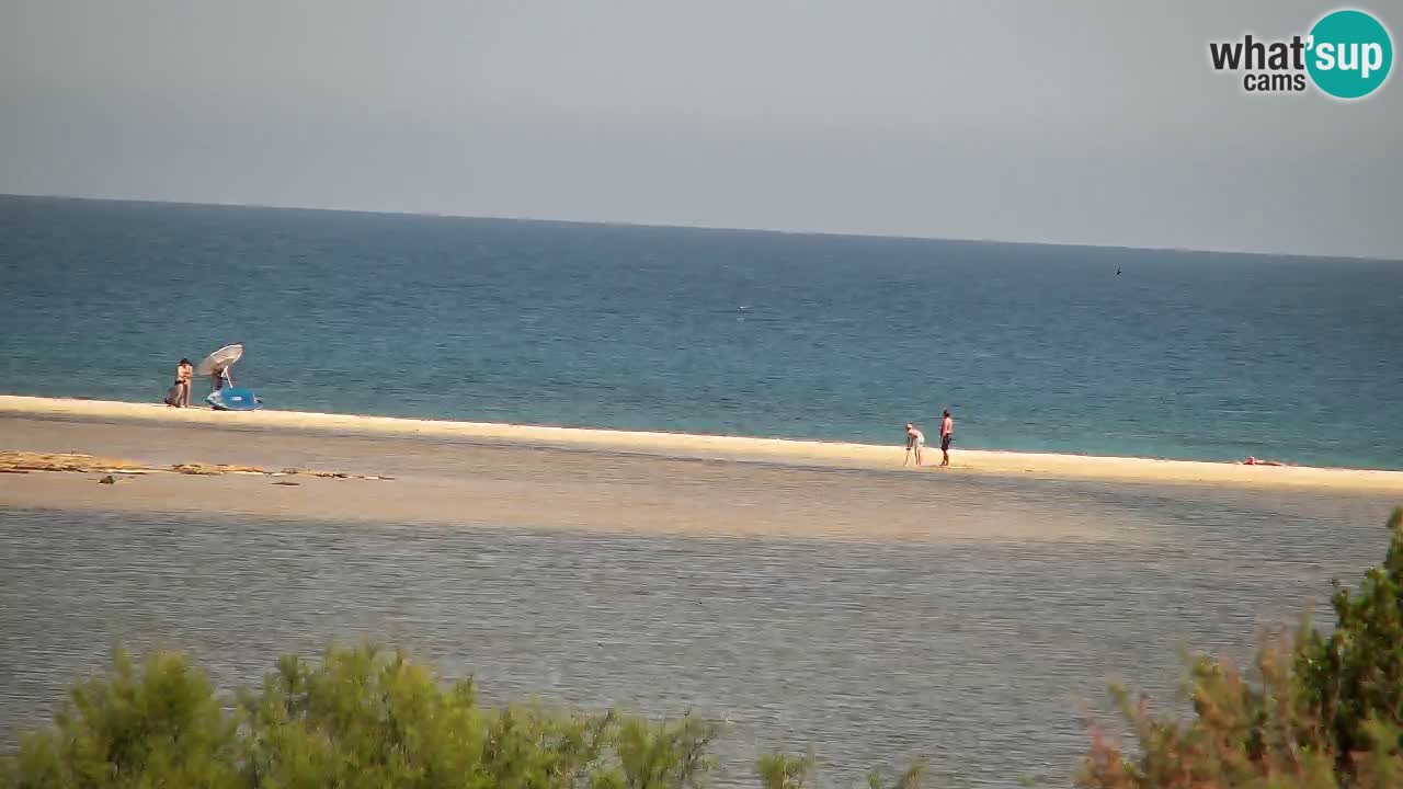 Webcam Chia – Vista en directo de la playa Su Giudeu