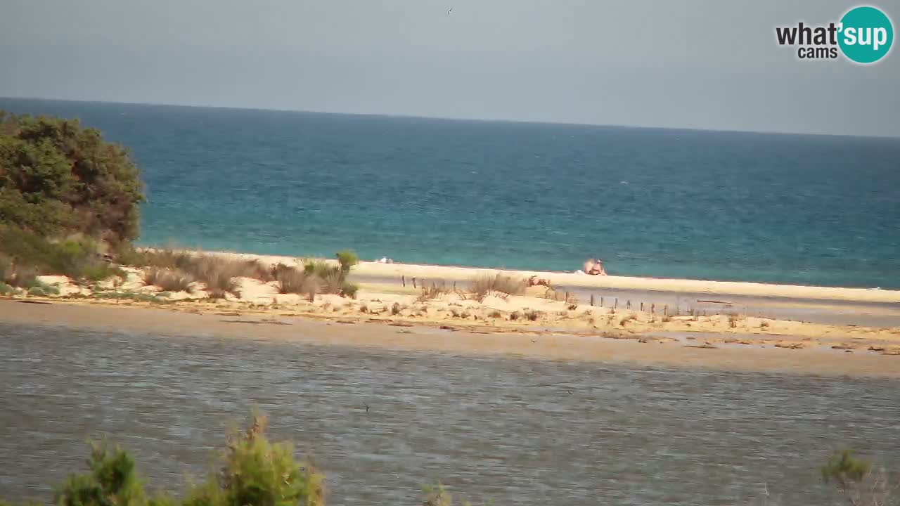 Webcam Chia – Vista en directo de la playa Su Giudeu