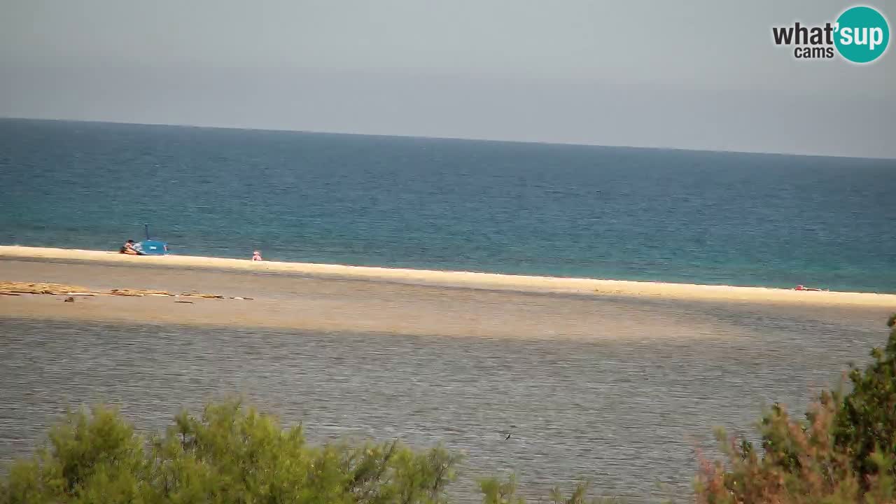 Spletna kamera Chia – Pogled v živo na plažo Su Giudeu