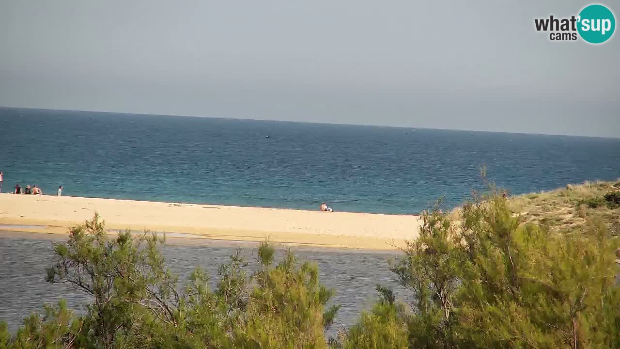 Webcam Chia – Vista en directo de la playa Su Giudeu