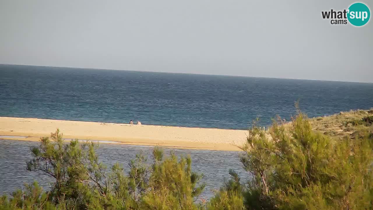 Spletna kamera Chia – Pogled v živo na plažo Su Giudeu