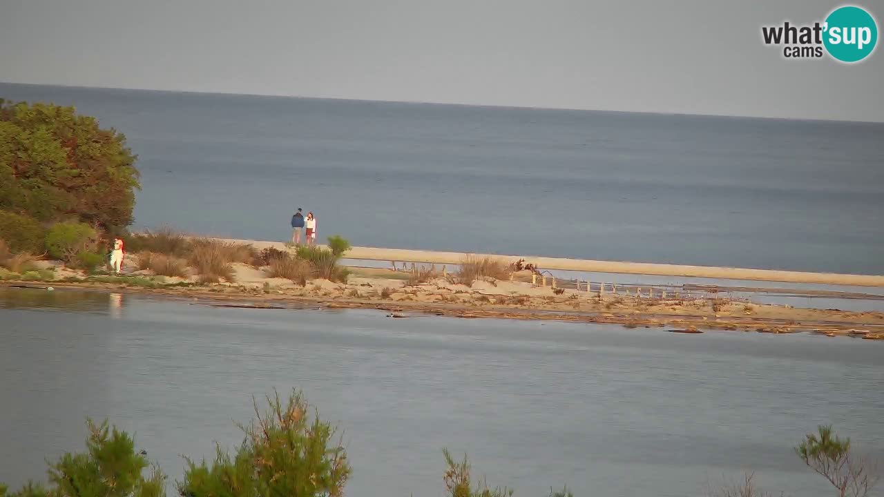 Webcam Chia – Vue en direct de la plage Su Giudeu