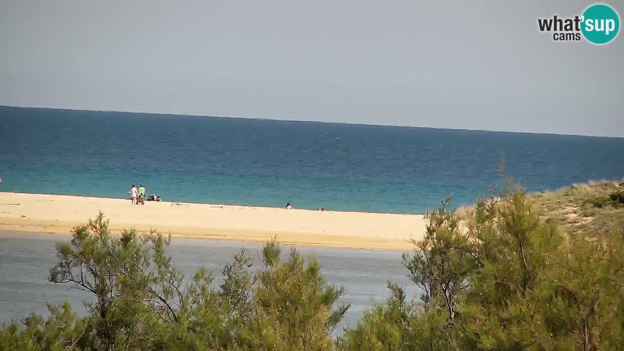 Webcam Chia – Vista en directo de la playa Su Giudeu