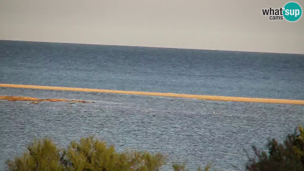 Webcam Chia – Vista en directo de la playa Su Giudeu