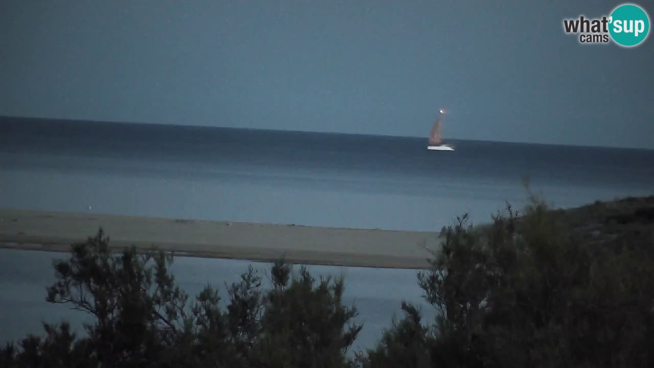 Webcam Chia – Spiaggia Su Giudeu in diretta