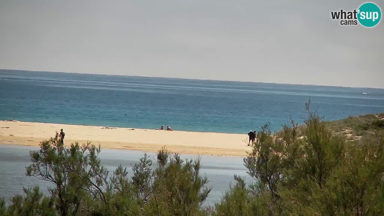 Spletna kamera Chia – Pogled v živo na plažo Su Giudeu
