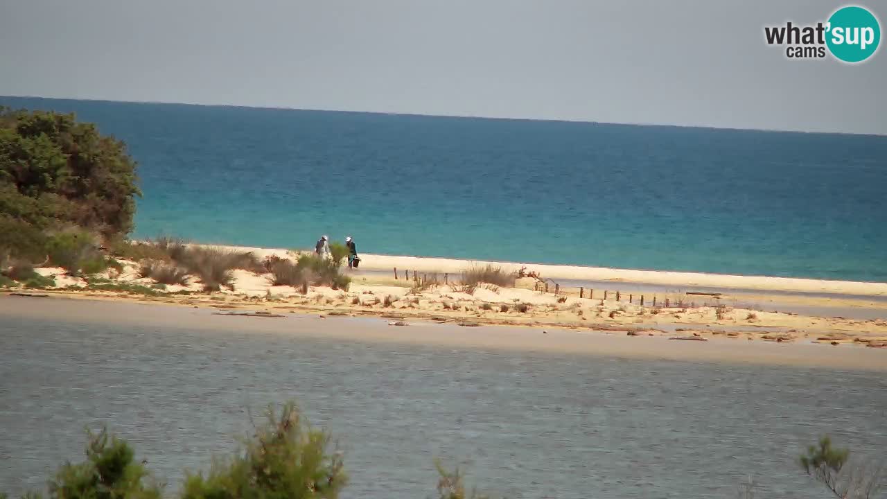 Webcam Chia – Spiaggia Su Giudeu in diretta