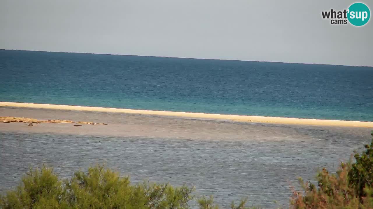 Spletna kamera Chia – Pogled v živo na plažo Su Giudeu