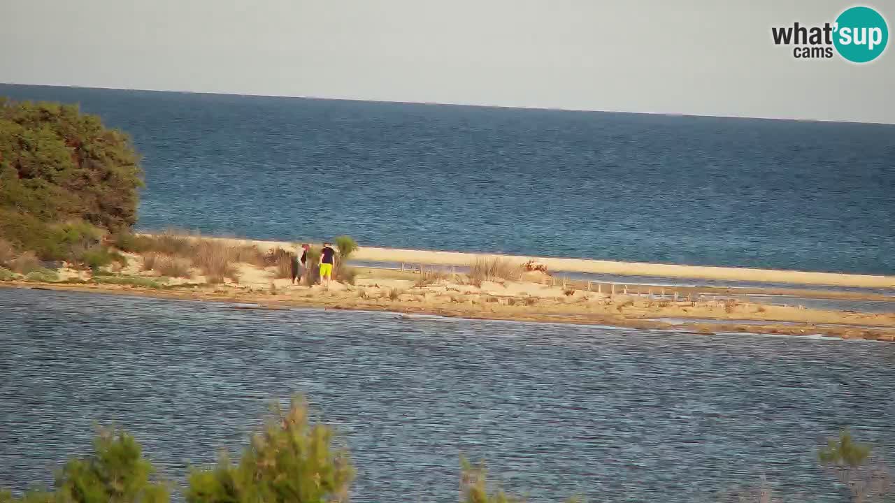 Webcam Chia – Vista en directo de la playa Su Giudeu
