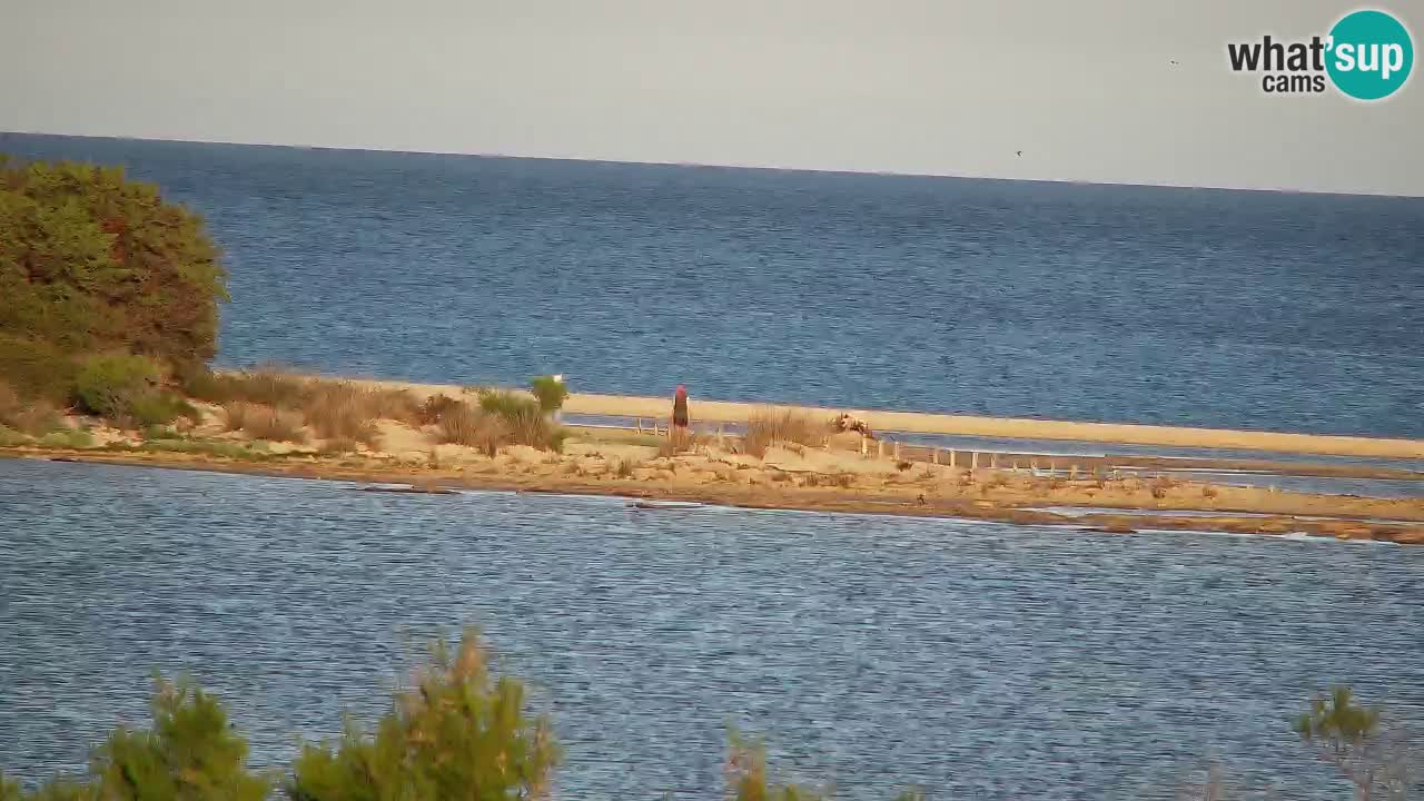 Webcam Chia – Vue en direct de la plage Su Giudeu