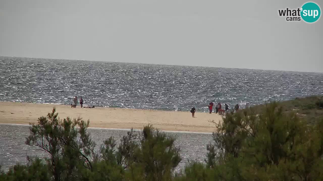 Webcam Chia – Vista en directo de la playa Su Giudeu