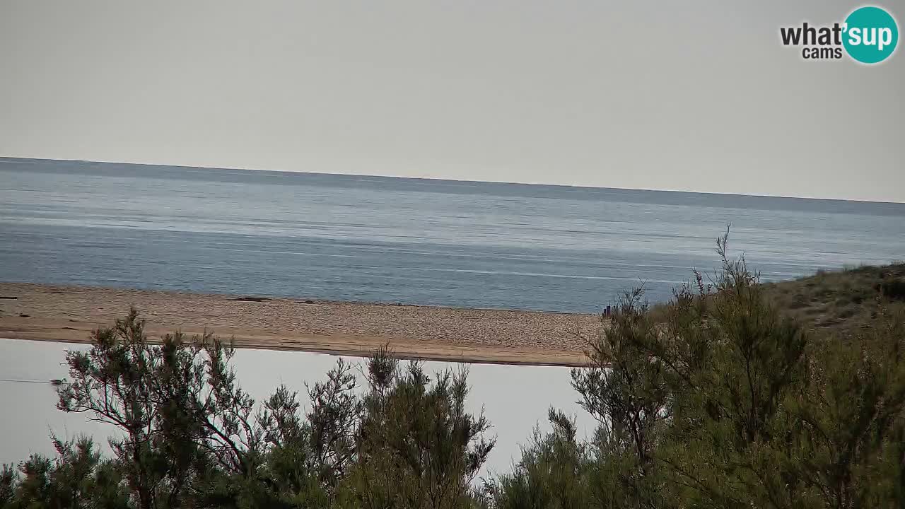 Webcam Chia – Vista en directo de la playa Su Giudeu