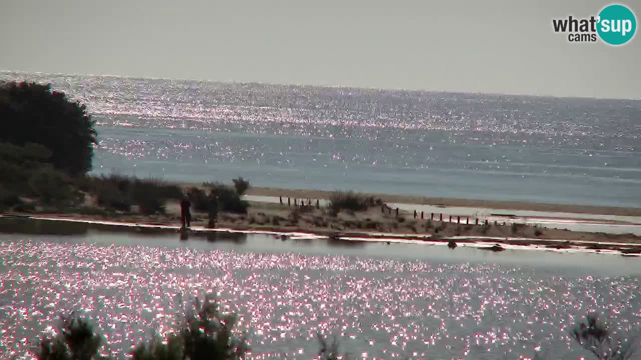 Webcam Chia – Vista en directo de la playa Su Giudeu