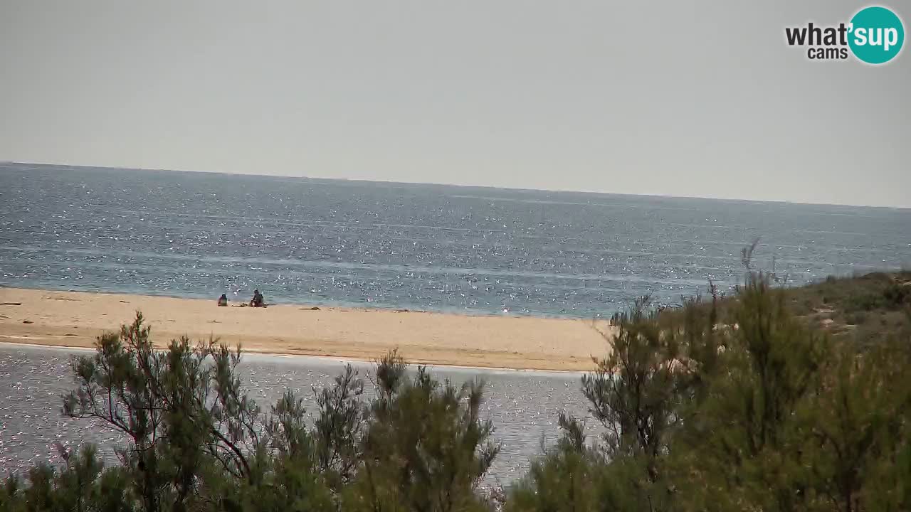 Webcam Chia – Vista en directo de la playa Su Giudeu