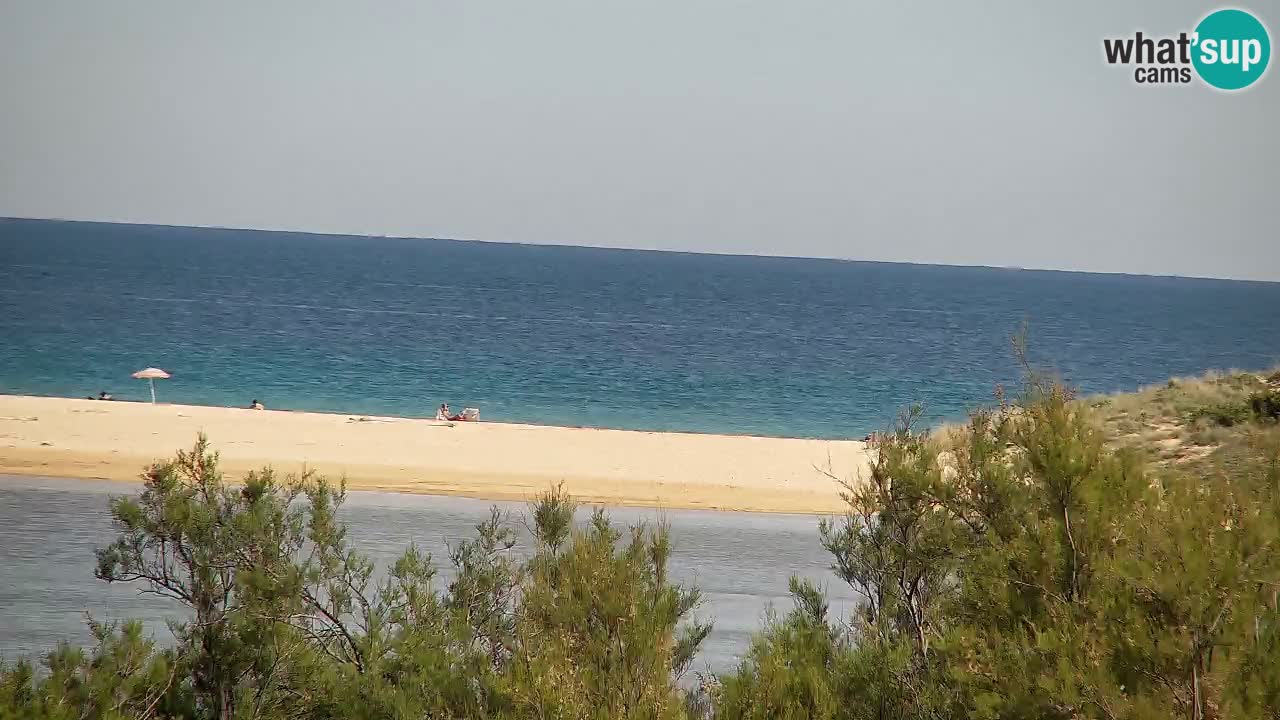 Spletna kamera Chia – Pogled v živo na plažo Su Giudeu