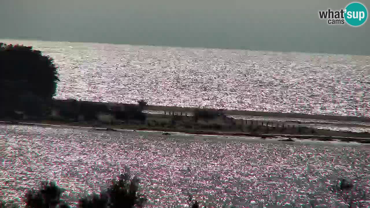 Webcam Chia – Spiaggia Su Giudeu in diretta