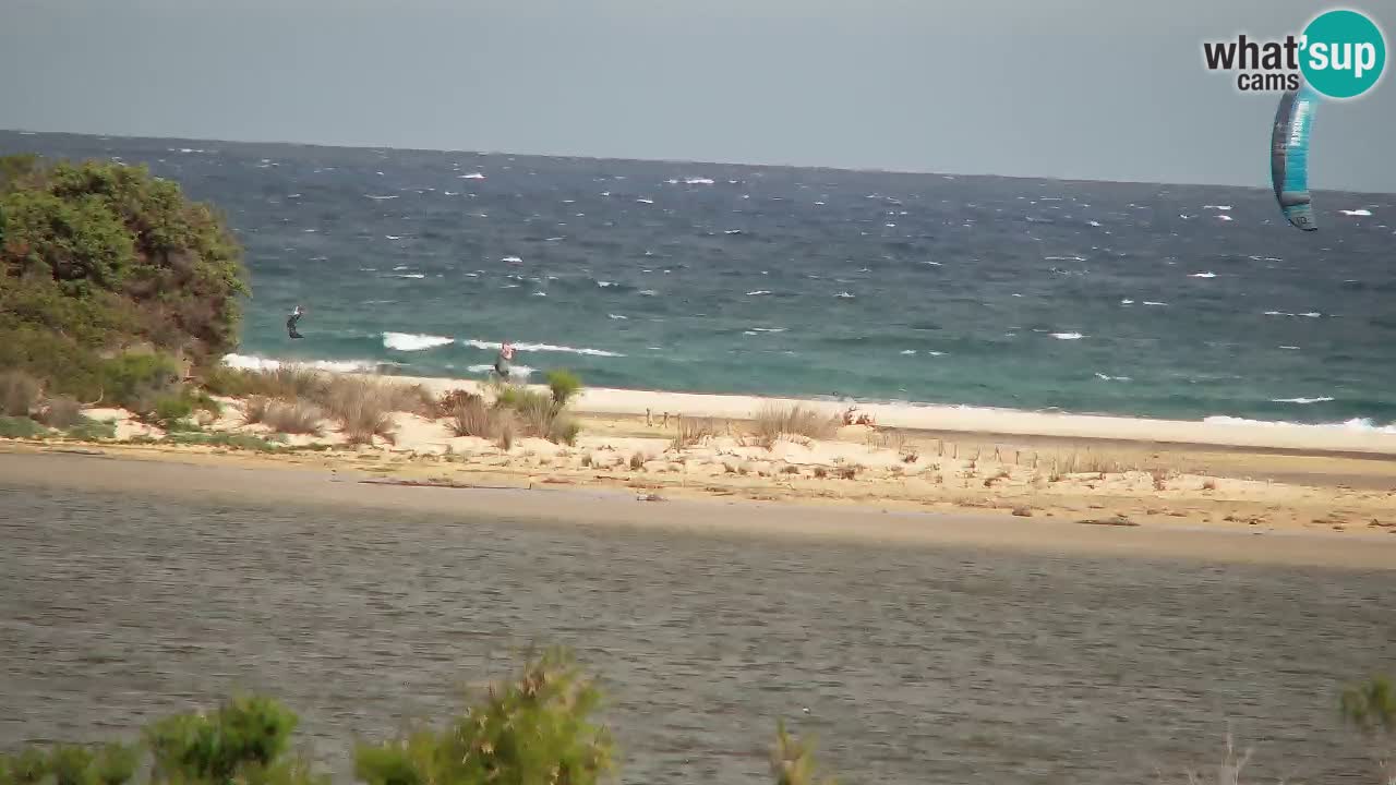 Webcam Chia – Spiaggia Su Giudeu in diretta