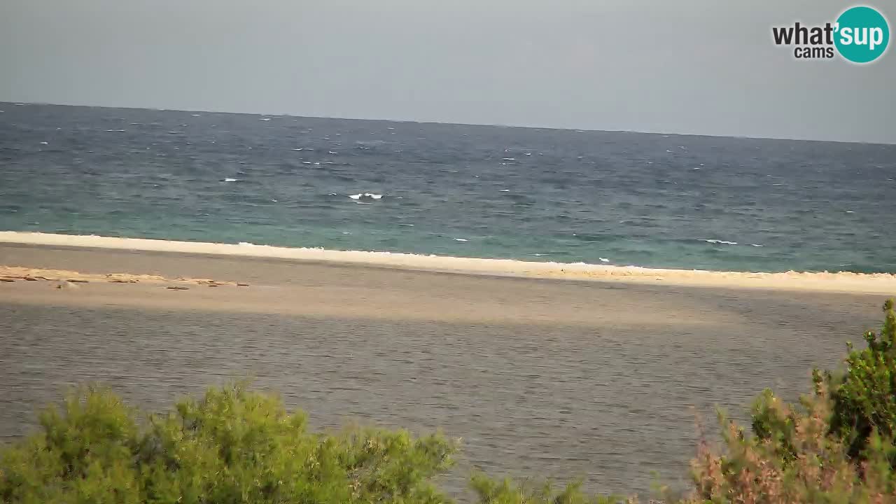 Webcam Chia – Vista en directo de la playa Su Giudeu