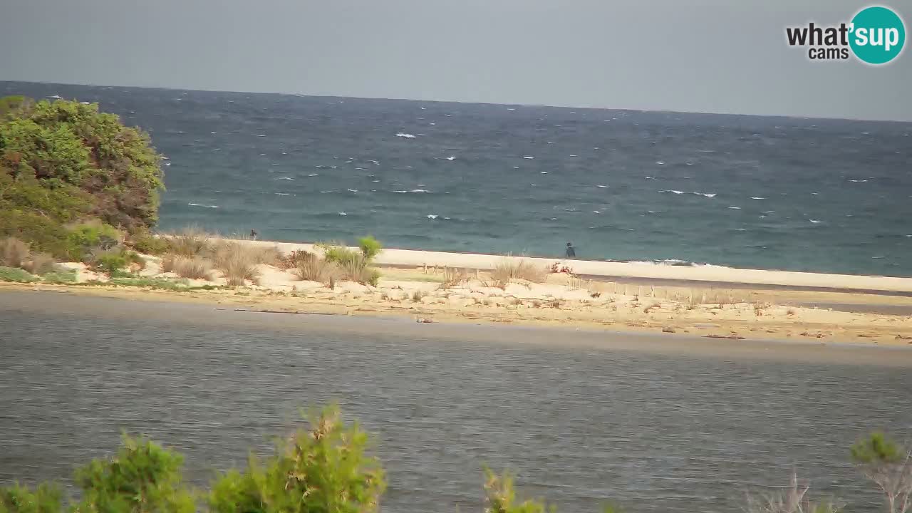 Webcam Chia – Vista en directo de la playa Su Giudeu