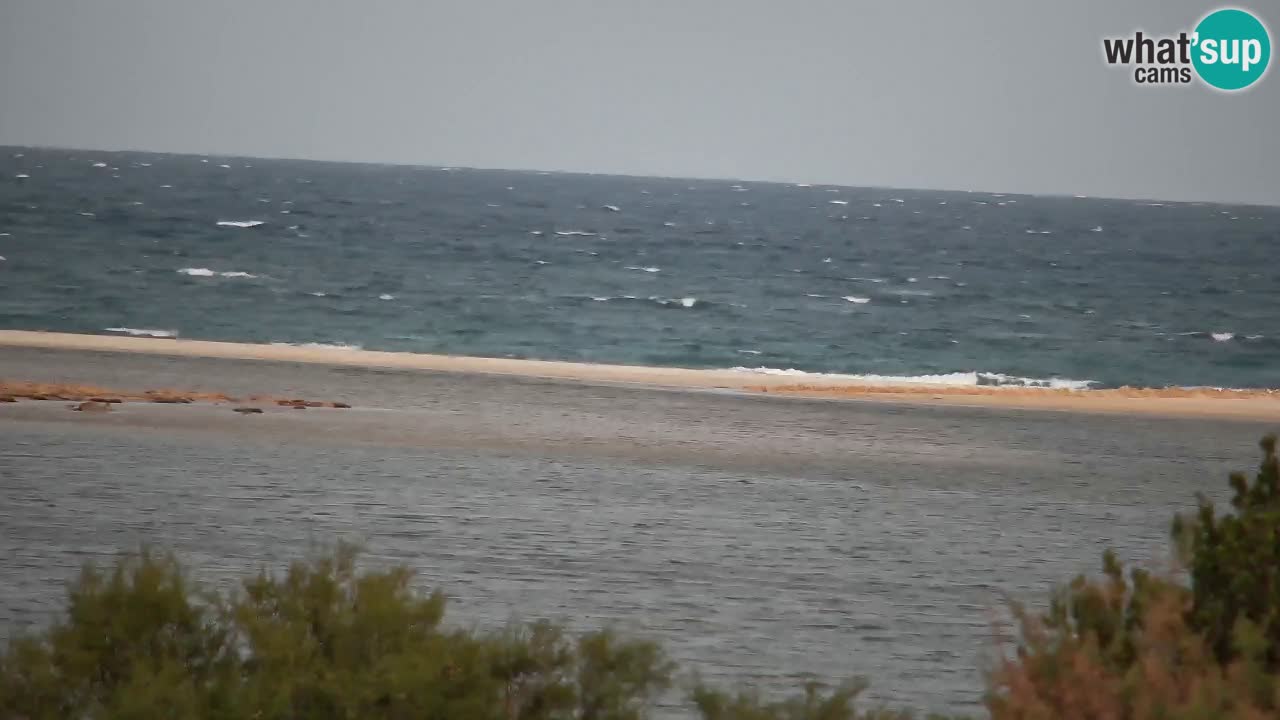 Webcam Chia – Vista en directo de la playa Su Giudeu
