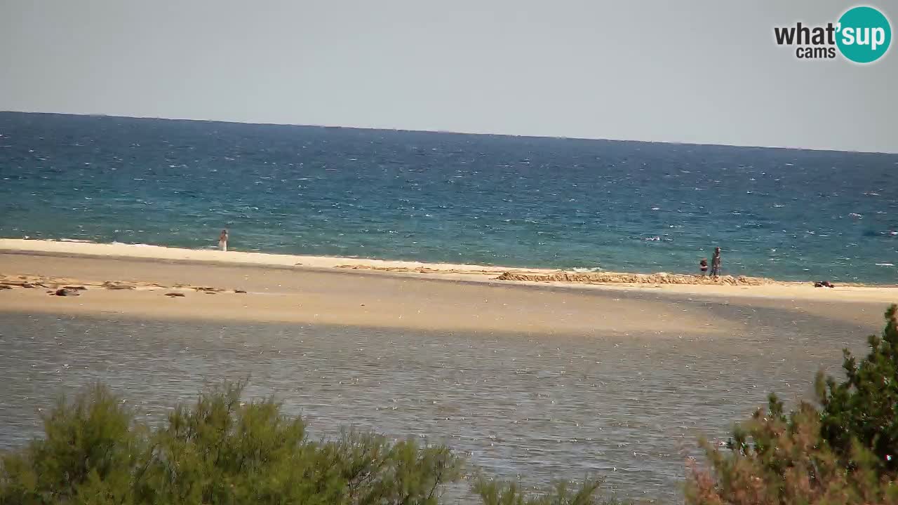 Spletna kamera Chia – Pogled v živo na plažo Su Giudeu