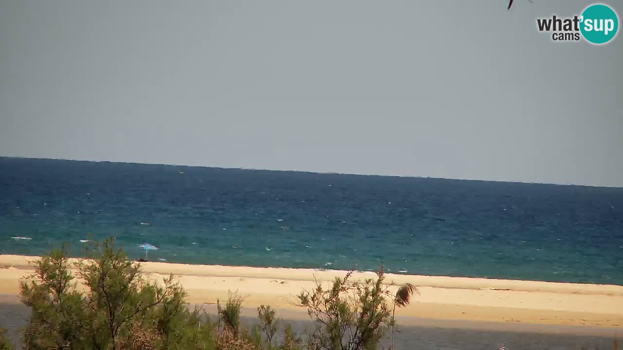 Webcam Chia – Spiaggia Su Giudeu in diretta