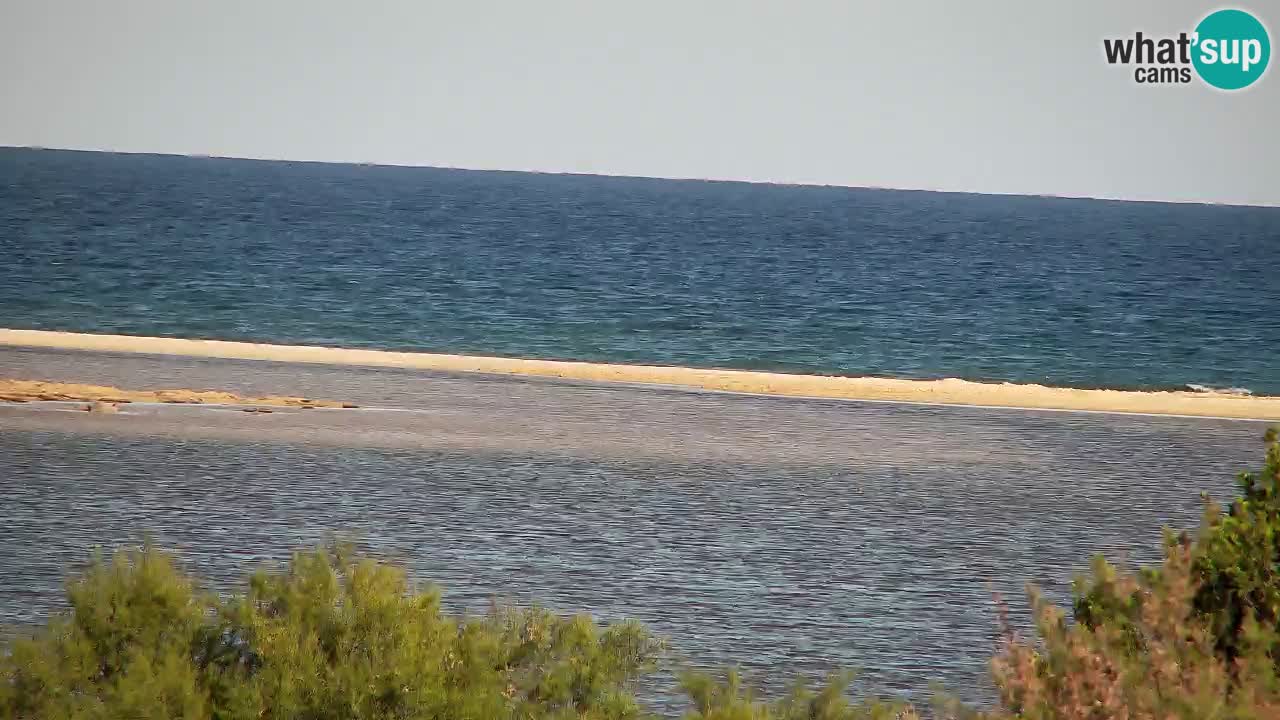 Webcam Chia – Vue en direct de la plage Su Giudeu