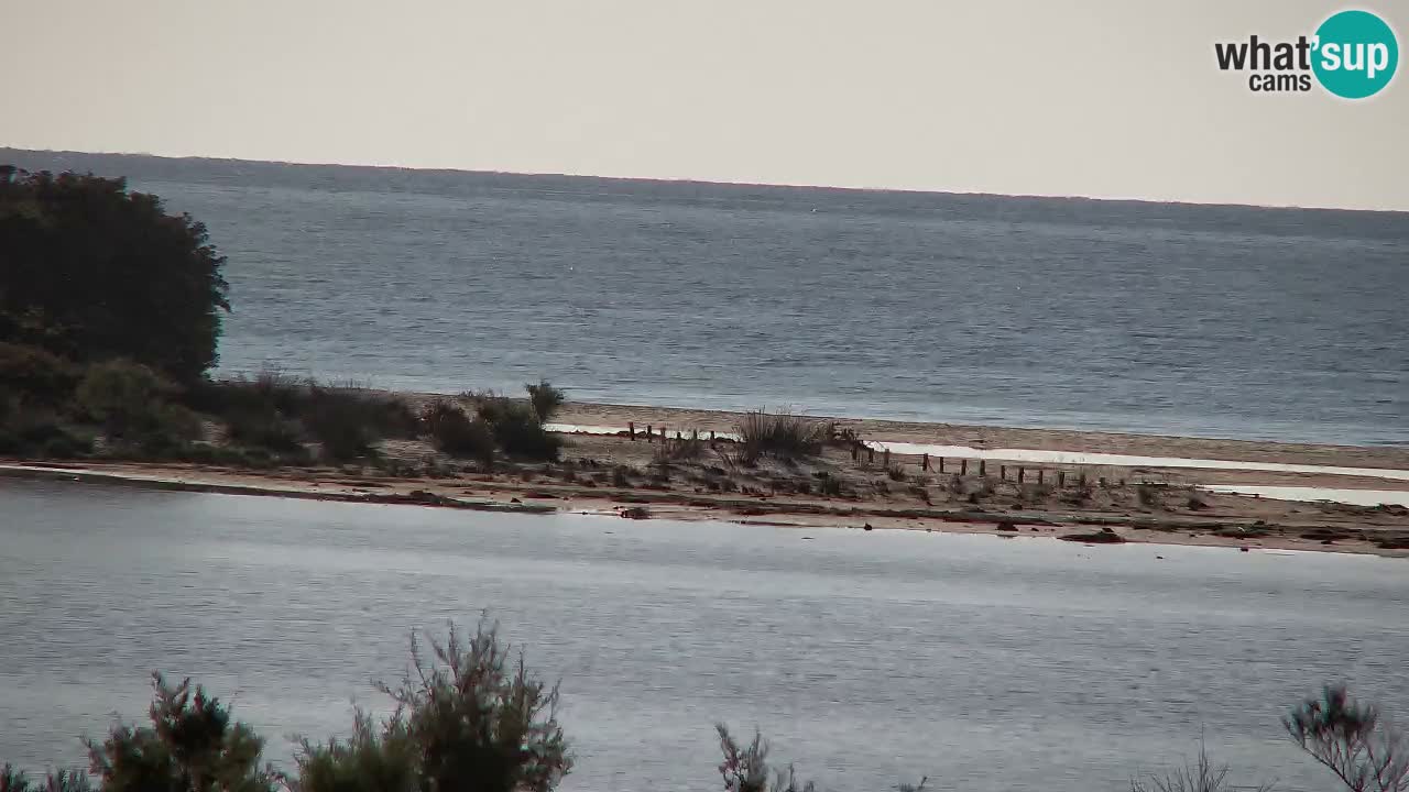 Webcam Chia – Vue en direct de la plage Su Giudeu
