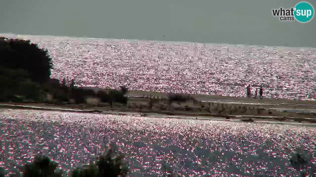 Webcam Chia – Vista en directo de la playa Su Giudeu