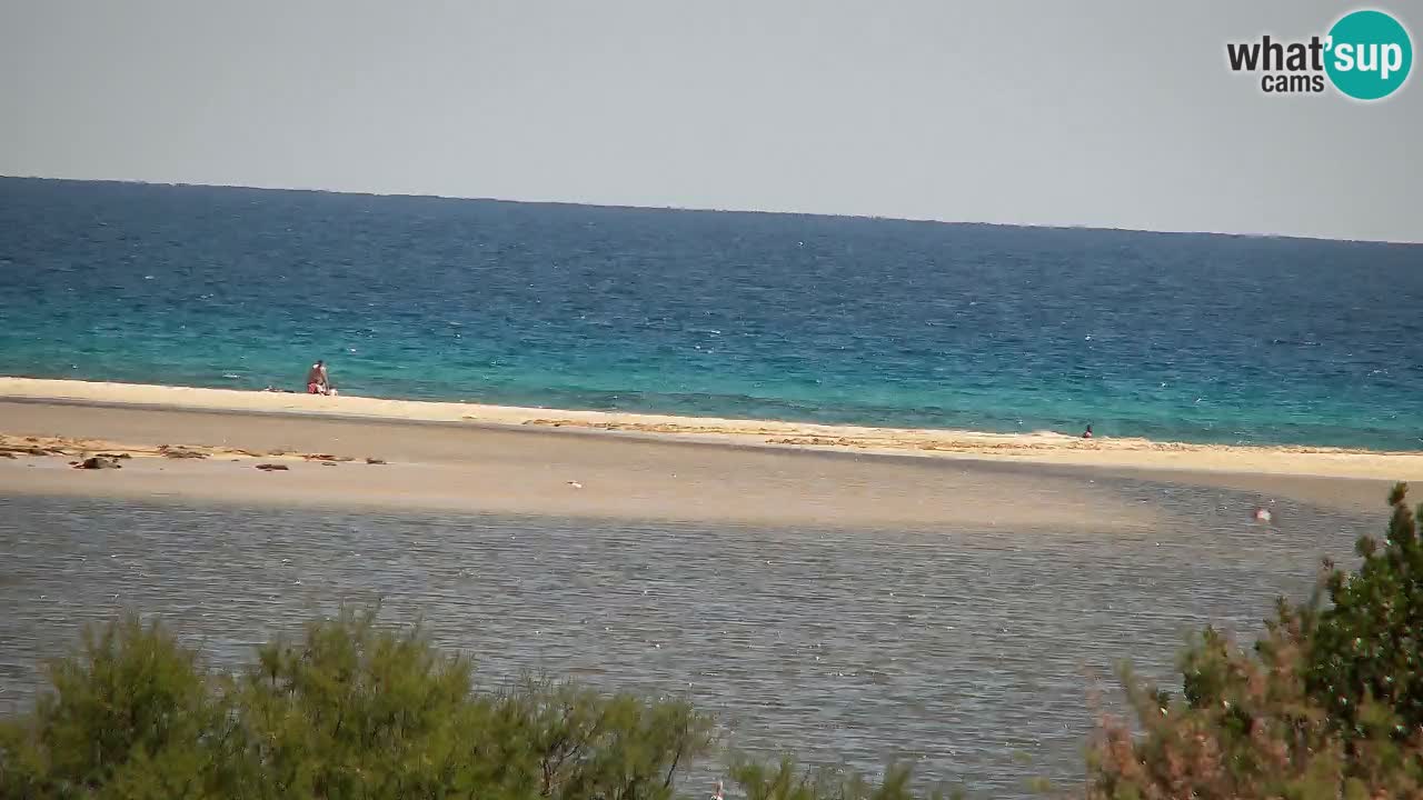 Webcam Chia – Vue en direct de la plage Su Giudeu