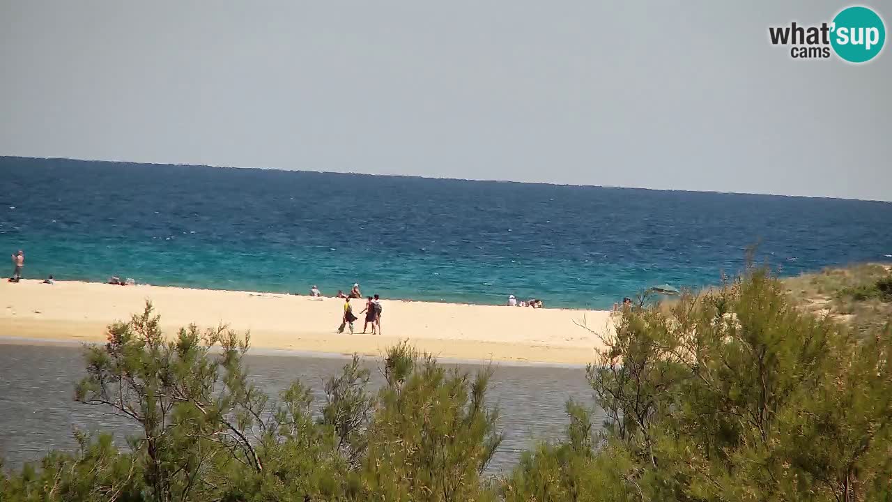 Webcam Chia – Vista en directo de la playa Su Giudeu