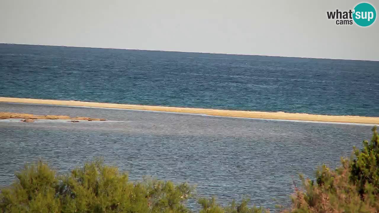 Webcam Chia – Vista en directo de la playa Su Giudeu