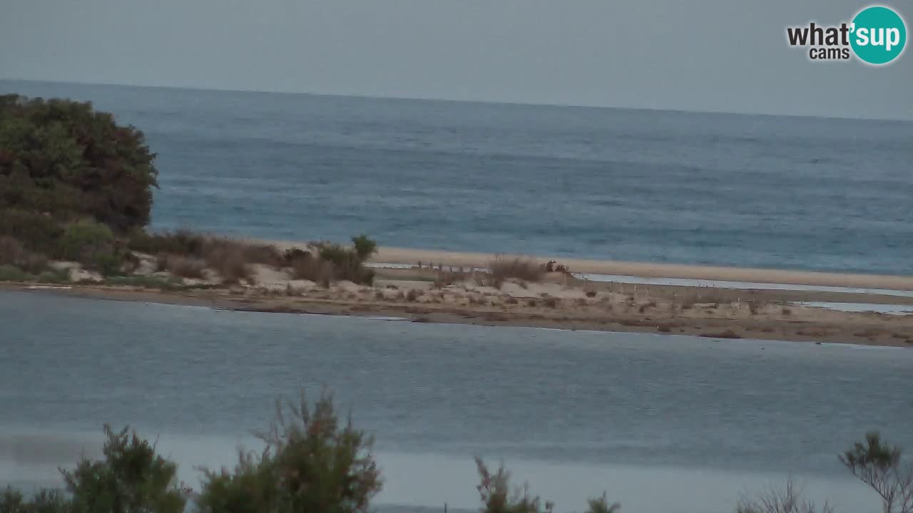Webcam Chia – Vista en directo de la playa Su Giudeu