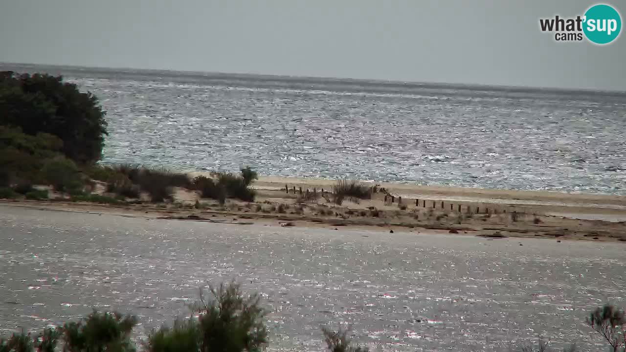 Webcam Chia – Vue en direct de la plage Su Giudeu