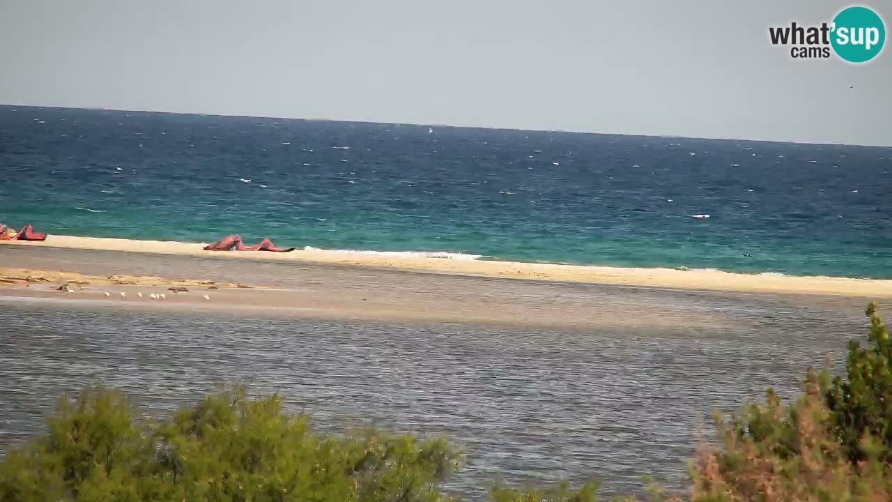 Webcam Chia – Vue en direct de la plage Su Giudeu