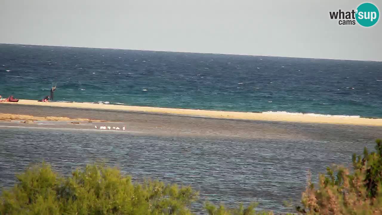 Webcam Chia – Vue en direct de la plage Su Giudeu