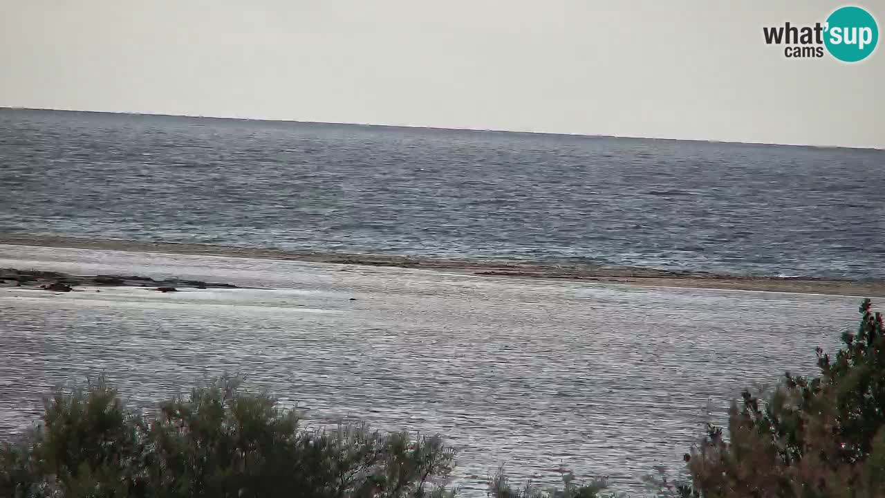 Spletna kamera Chia – Pogled v živo na plažo Su Giudeu