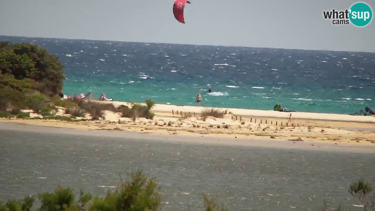 Webcam Chia – Spiaggia Su Giudeu in diretta
