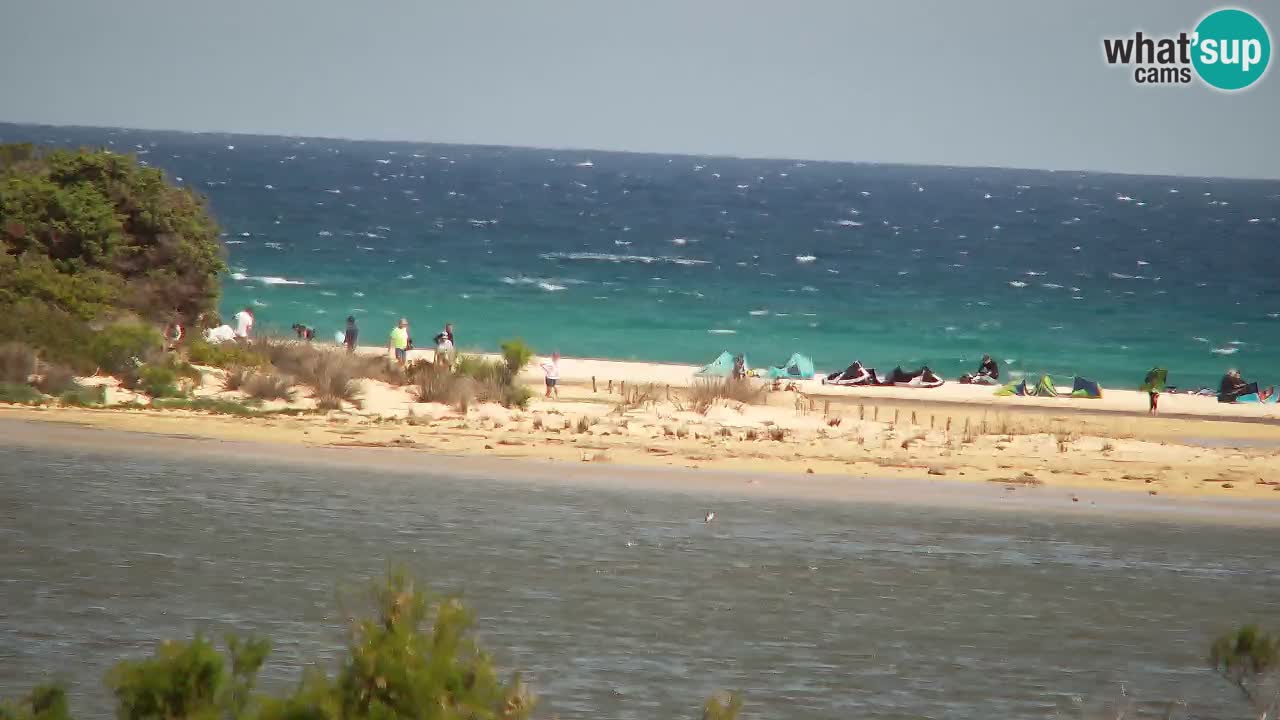 Webcam Chia – Spiaggia Su Giudeu in diretta